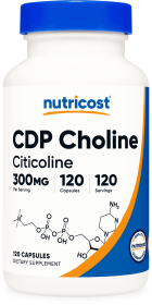 CDP Choline Capsules (300 MG) (120 Capsules)