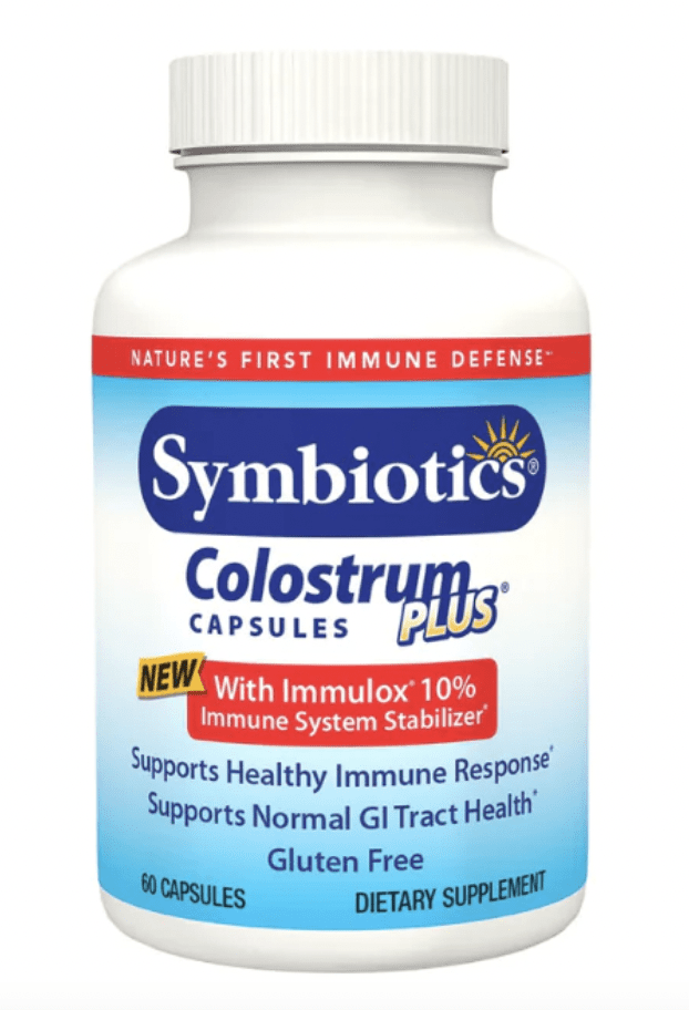 Symbiotics Colostrum Plus - 60 Capsules